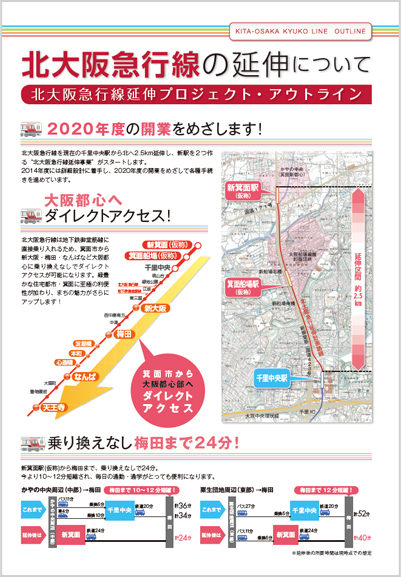 北大阪急行線延伸について